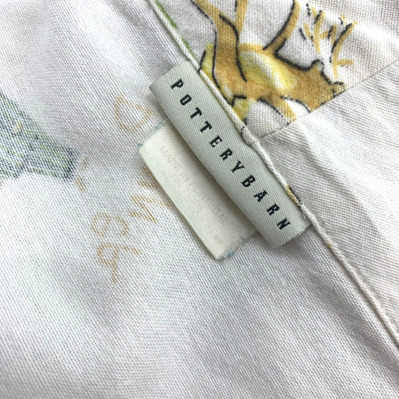 Pottery Barn Santas Reindeer Flannel Robe Sz XL 100% Cotton Portugal Storage Bag - Picture 4 of 7